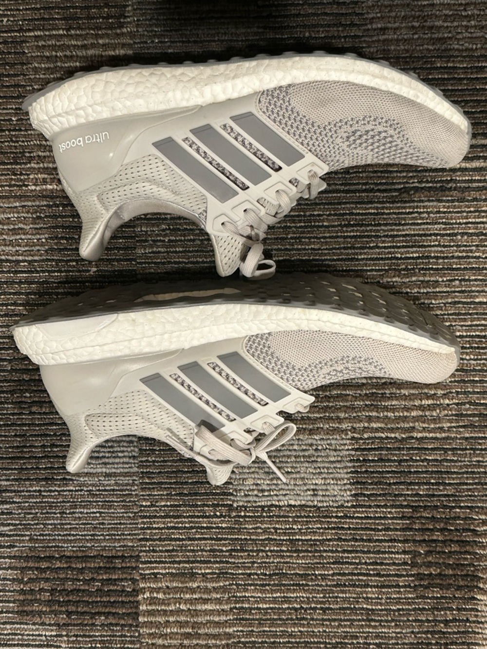 Adidas Men's Ultraboost 1.0 Running Shoes Gray Mens Size 11 - Picture 5 of 10
